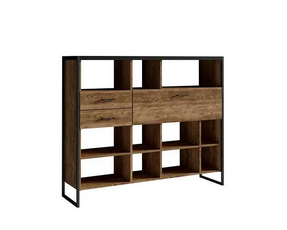 Regał loft 154 cm TREVOR świerk appenzeller.jpg